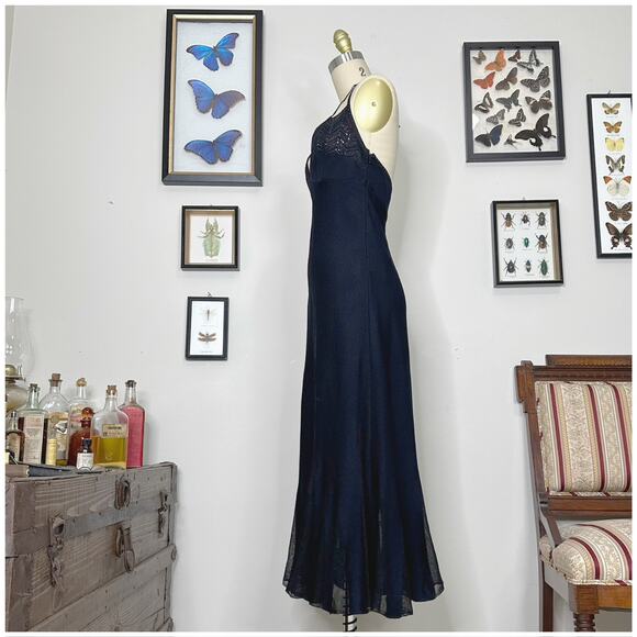 St. John. Evening Embellished Floral Knit Evening Dress Womens Size 6 NWT NEW - Picture 4 of 16